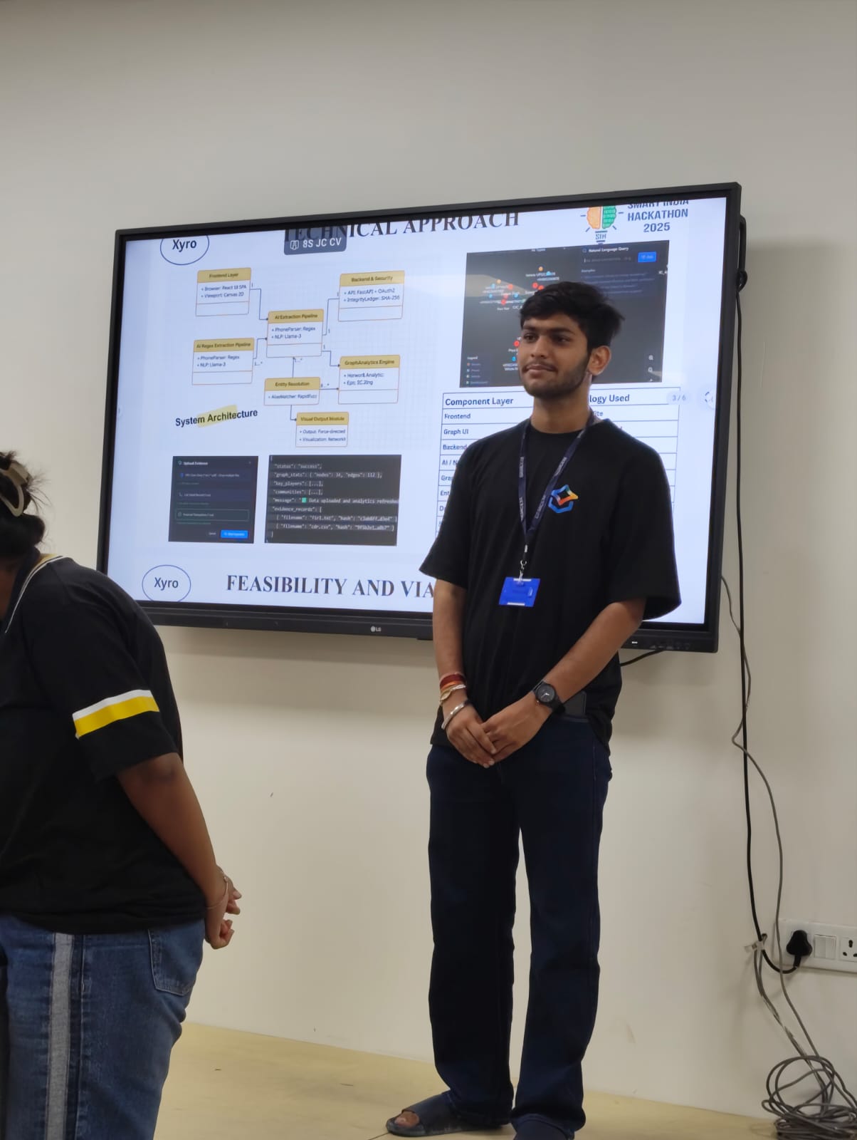 Smart India Hackathon Sentinel AI presentation